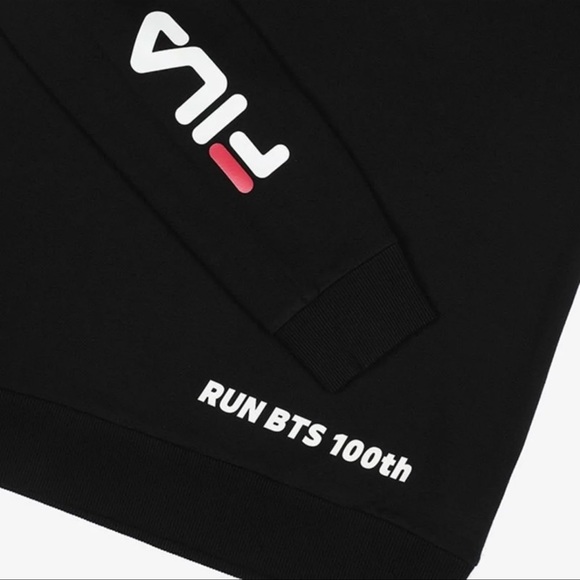 Run BTS 100th Episode FILA Sweatshirt - Picture 4 of 9